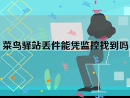 菜鸟驿站丢件能凭监控找到吗 附：诉投诉渠道