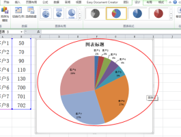 饼图如何显示百分比