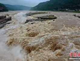 黄河壶口瀑布现入汛以来最大流量（黄河壶口瀑布水有多深）